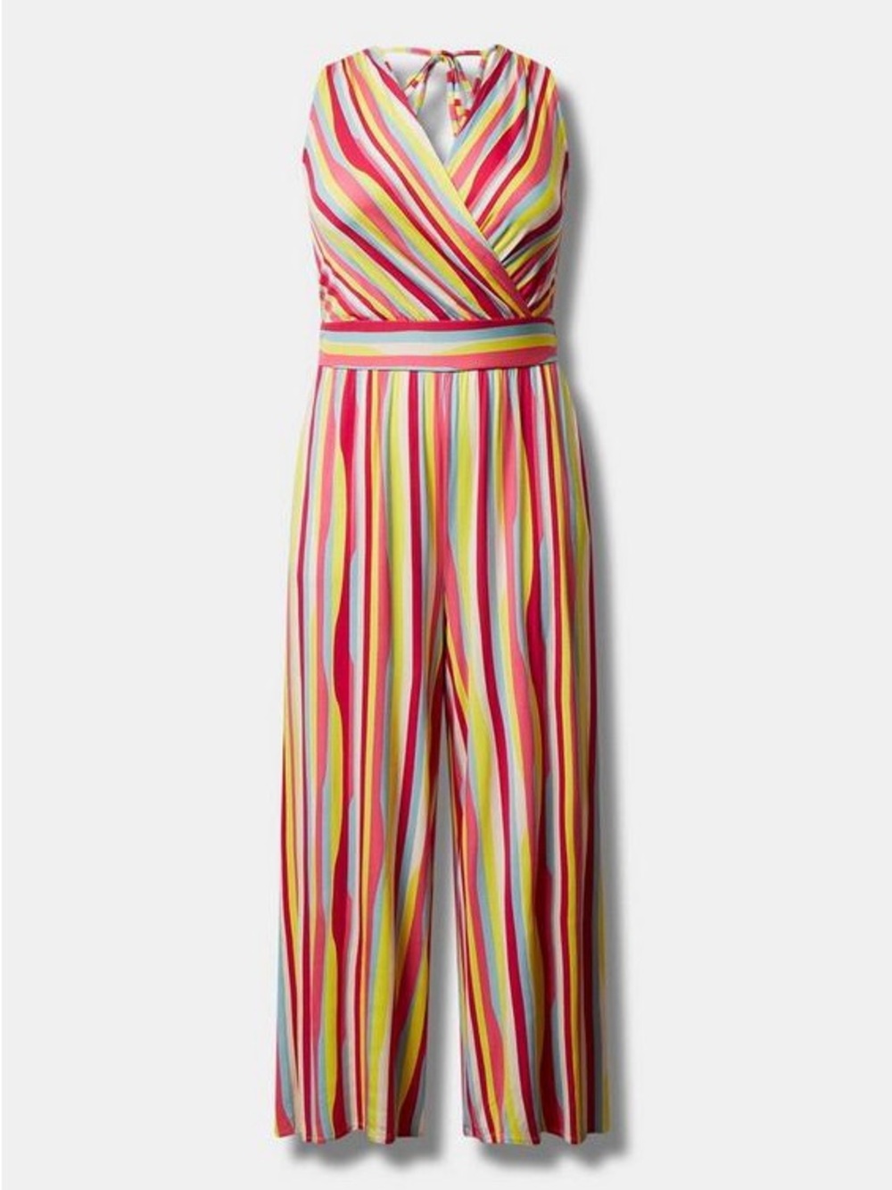 Torrid Striped Jumpsuit